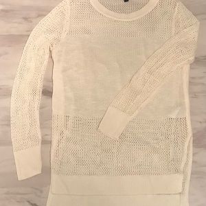 Banana Republic off-white sweater.